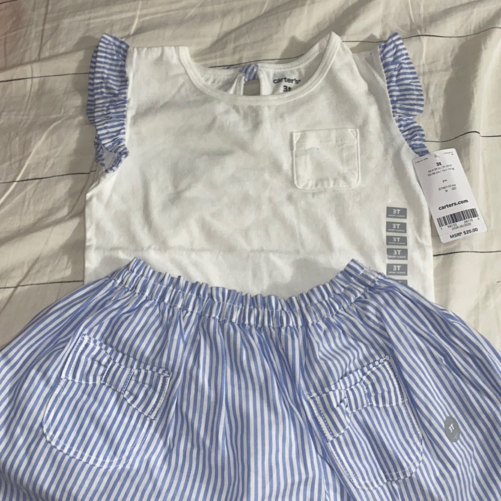 Carters Skirt & Shirt